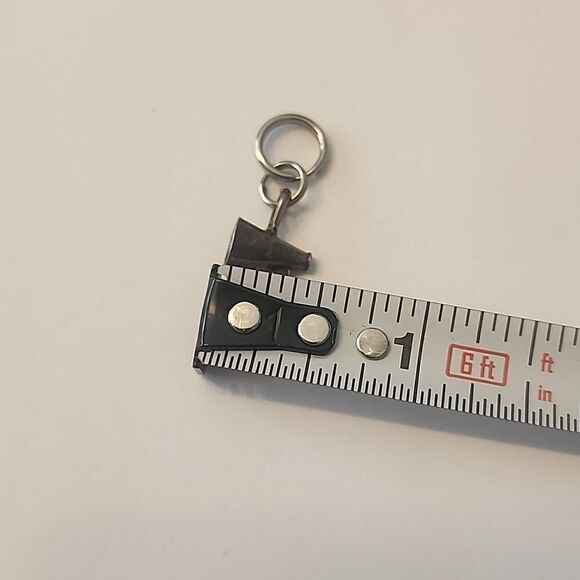 Cheerleader Charm Megaphone Sterling Silver 925 Teen Womens Girl Jewelry Pendant - Picture 6 of 6